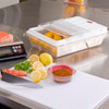 Rubbermaid Commercial Food Box, 8 qt., Clear FG330700CLR