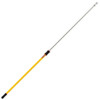 48 in to 96 in Threaded Extension Handle, 1 1-4 in Dia, Yellow, Aluminum  FGQ76500YL00