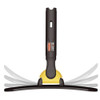 13-1-8" Slide On Dust Mop Frame, Black-Yellow, Rubber  FGQ85500BK00