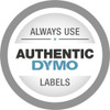 Dymo Adhesive Label Tape Cartridge 3-4" x 23 ft., Black-White 45803