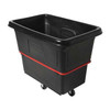 Rubbermaid Commercial Utility Truck,5/16cu yd.,700lb Cap,Black FG470800BLA
