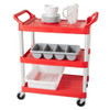 Rubbermaid Commercial Cutlery Tray,3.75 x 11.5 x 21.25 in,Gray FG336200GRAY