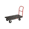 Rubbermaid Commercial Platform Truck, Black, Steel, 2,500 lb FG444100BLA