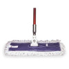 Rubbermaid Commercial 18 in L Finish Mop, Looped-End, White FGE05200WH00