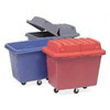 Rubbermaid Commercial Cube Truck Lid,Black,Hinged,8-1-2inH FG461300BLA