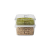 Rubbermaid Commercial Food Storage Container,8 3-4 in L,Clear FG630200CLR