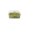 Rubbermaid Commercial Square Storage Container,2 qt,Clear FG630200CLR