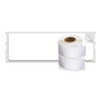 Printer Label, 1 1-8 in Label W, 3 1-2 in Label H, 350 Labels per Roll, White  30252