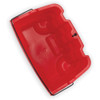 4 1-2 gal Oval Dirty Water Bucket, 14 in H, 10 in Dia, Red, Plastic  2064907