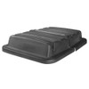 Rubbermaid Commercial CubeTruckLid,48-1-2in,34in,Black,MDPE FG461700BLA