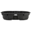 Rubbermaid Commercial Stock Tank, L 52, W 31, 50 gal., Black FG424300BLA