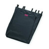 Rubbermaid Commercial Open Top, Vinyl, Hamper Bag, Black FG635000BLA