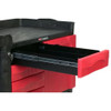 Rubbermaid Commercial Trade Cart-Service Bench,49 In. L,Black FG453388BLA