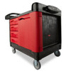 Rubbermaid Commercial Trade Cart-Service Bench,49 In. L,Black FG453388BLA
