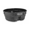 Stock Tank, L 63 1/4, W 69, Cap 300 gal., Black