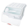Proserve 40 Cup Ingredient Bin Safety Storage Bin, White, Plastic  FG9G6000WHT