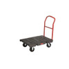 Rubbermaid Commercial Platform Truck, Black, Steel, 2,000 lb FG440600BLA