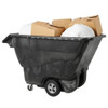 Rubbermaid Commercial TiltTruck,703-4in,331-2in,Black,1,250lb FG9T1500BLA