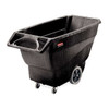 Rubbermaid Commercial TiltTruck,641/2in,301/4in,Black,600lb FG101100BLA
