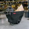 Rubbermaid Commercial TiltTruck,641-2in,301-4in,Black,600lb FG101100BLA