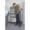 42 in to 72 in Quick Change Telescopic Handle, 1 1-8 in Dia, Yellow, Aluminum  FGQ760000000