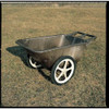 Rubbermaid Commercial Big Wheel Cart,HD,1-4 cu. yd.,300 lb. FG564200BLA