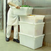 Rubbermaid Commercial Box, Food-Tote 12.5 gal FG350000WHT