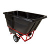 Rubbermaid Commercial TiltTruck,721-4in,331-2in,Black,1,250lb FG131542BLA