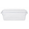 Rubbermaid Commercial Food-Tote Box,18 in L,Clear FG331000CLR