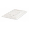 Rubbermaid Commercial Food-Tote Box,18 in L,Clear FG331000CLR