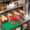 Rubbermaid Commercial Food-Tote Box,18 in L,Clear FG331000CLR