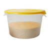 Rubbermaid Commercial Round Storage Container Lid, Yellow FG573000YEL