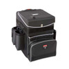 Rubbermaid Commercial Housekeeping Cart,Black,21-1/4 in.H 1902466