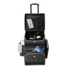 Rubbermaid Commercial Housekeeping Cart,Black,21-1-4 in.H 1902466