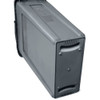 Slim Jim 23 gal Rectangular Slim-Profile Plastic Can, Gray, None, Plastic, 11 in  FG354060GRAY