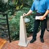 Rubbermaid Commercial Cigarette Receptacle, Tan, 1 gal FG257088BEIG
