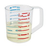 Rubbermaid Commercial Polycarbonate Measuring Cup,1 Cup,Clear FG321000CLR
