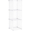 Rubbermaid  White 3-Cube Storage Stacker 2149483 226441