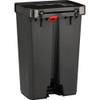 Rubbermaid 13 Gal. Premier Series IV Step-On Trash Can with Stainless Steel Lid 2124164 616773