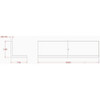 Hillman SteelWorks 1-8 In. x 1-1-4 In. x 8 Ft. Aluminum Angle 11371 258926