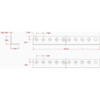Hillman SteelWorks 7-64 In. x 1-1-4 In. x 3 Ft. Perforated Zinc-Plated Angle 11133 207373