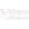 Hillman SteelWorks 7-64 In. x 1-1-4 In. x 3 Ft. Perforated Zinc-Plated Angle 11133 207373