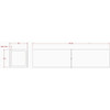 Hillman SteelWorks 3-4 In. x 3 Ft. Aluminum Square Tube 11386 251089