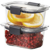 Rubbermaid Brilliance 1.3 C. Clear Rectangle Food Storage Container (2-Pack) 2183416 649721