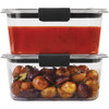 Rubbermaid Brilliance 1.3 C. Clear Rectangle Food Storage Container (2-Pack) 2183416 649721