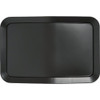 Rubbermaid 12.2 Gal. Black Swing-Top Wastebasket 2170117 630590