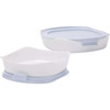 Rubbermaid DuraLite Glass Bakeware Set with Lids 2145206