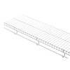 Rubbermaid 12 In. x 48 In. White FreeSlide Shelf FG3G4400WHT