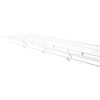Rubbermaid 12 In. x 48 In. White FreeSlide Shelf FG3G4400WHT 214014