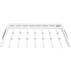 Rubbermaid Configurations White Sliding Pants Rack FG3J0602WHT